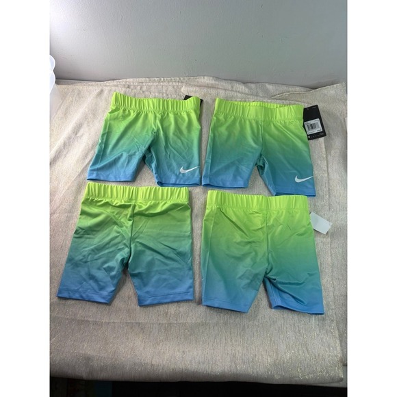NWT four pairs of Nike biker shorts, size 6 - Picture 1 of 5